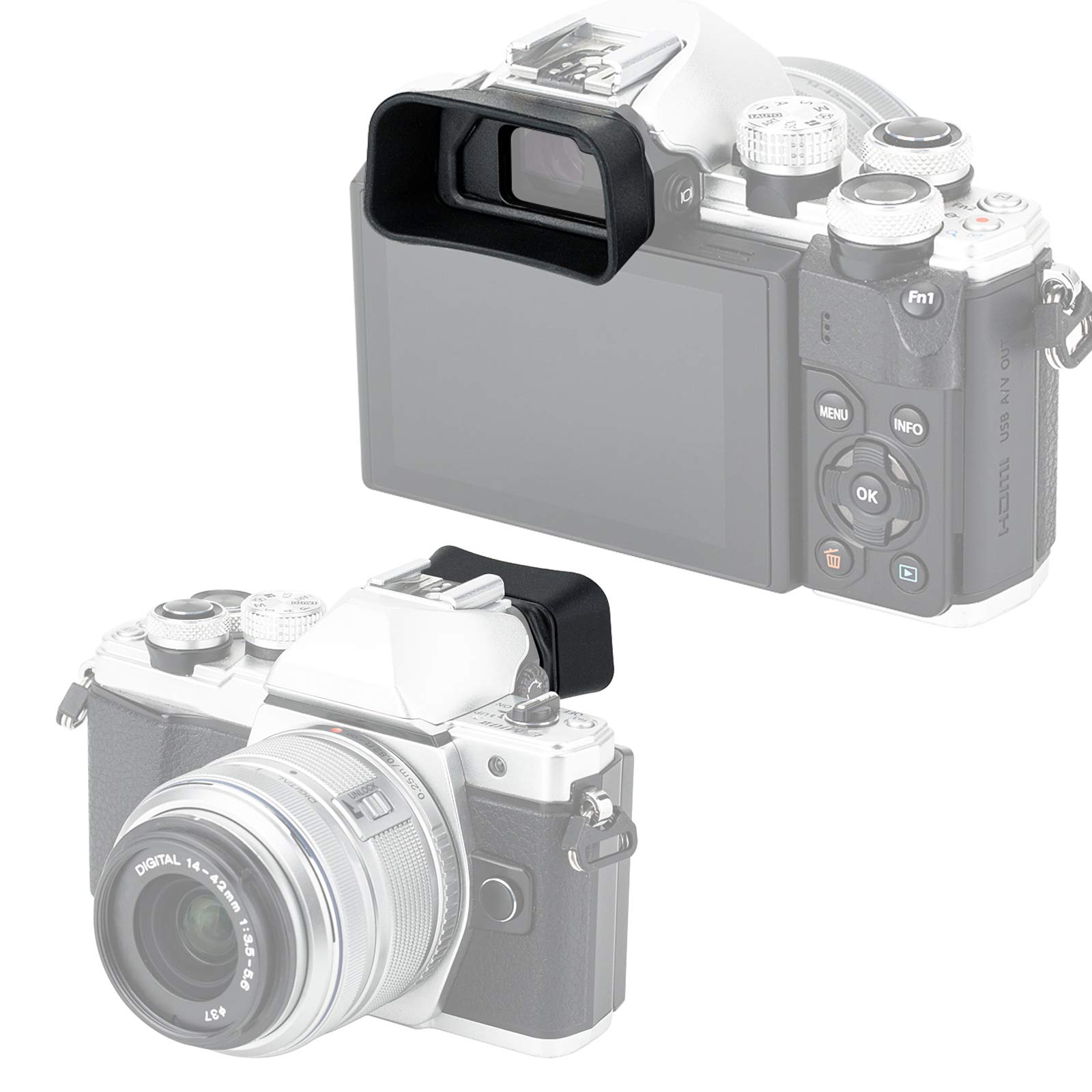 Amazon.com: JJC KIWIFOTOS Ergonomic Long Camera Eyecup for Olympus